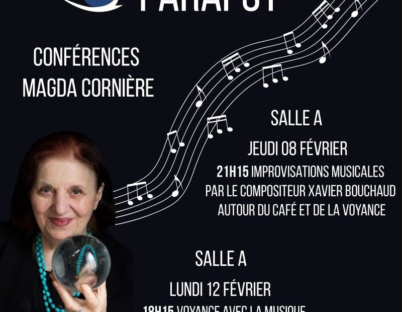 Conférences musicales au Salon Parapsy 2024 par Magda Cornière