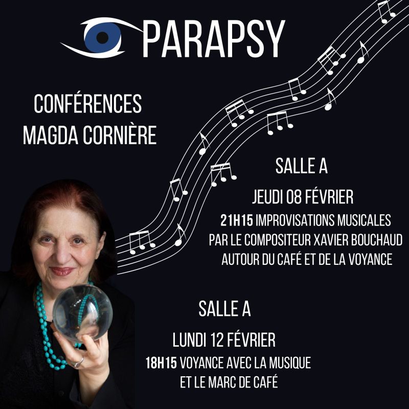 Conférences musicales au Salon Parapsy 2024 par Magda Cornière