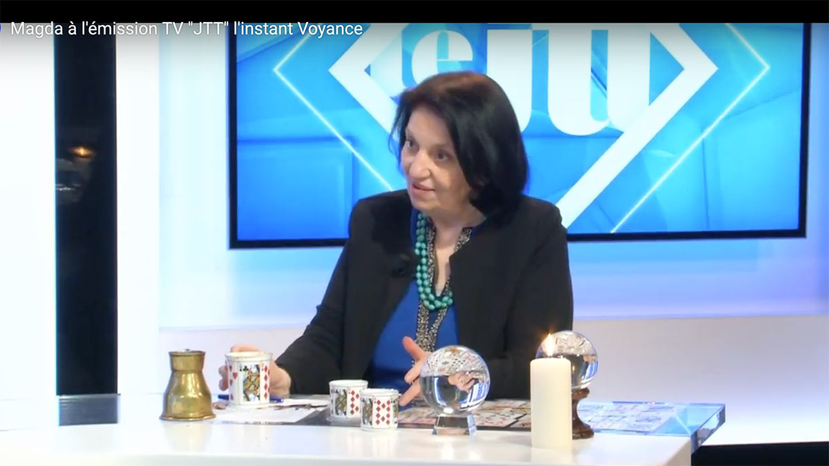 Magda donne une Voyance en direct Tv dans l’émission JTT « l’instant Voyage »