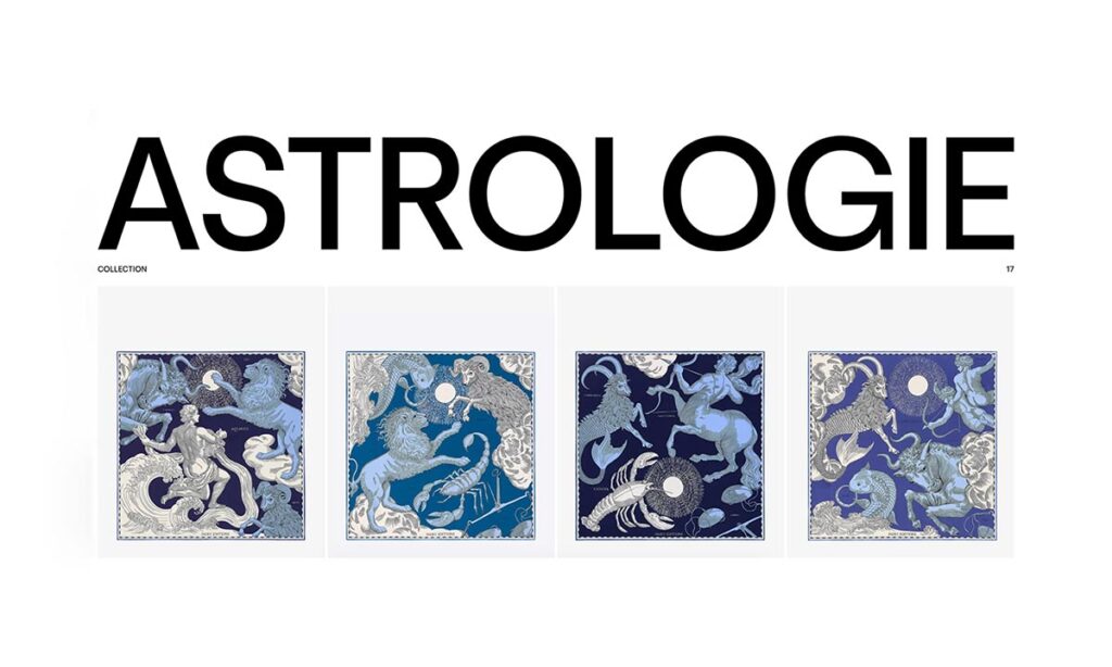Foulards Astro inspirés par la Astrologie