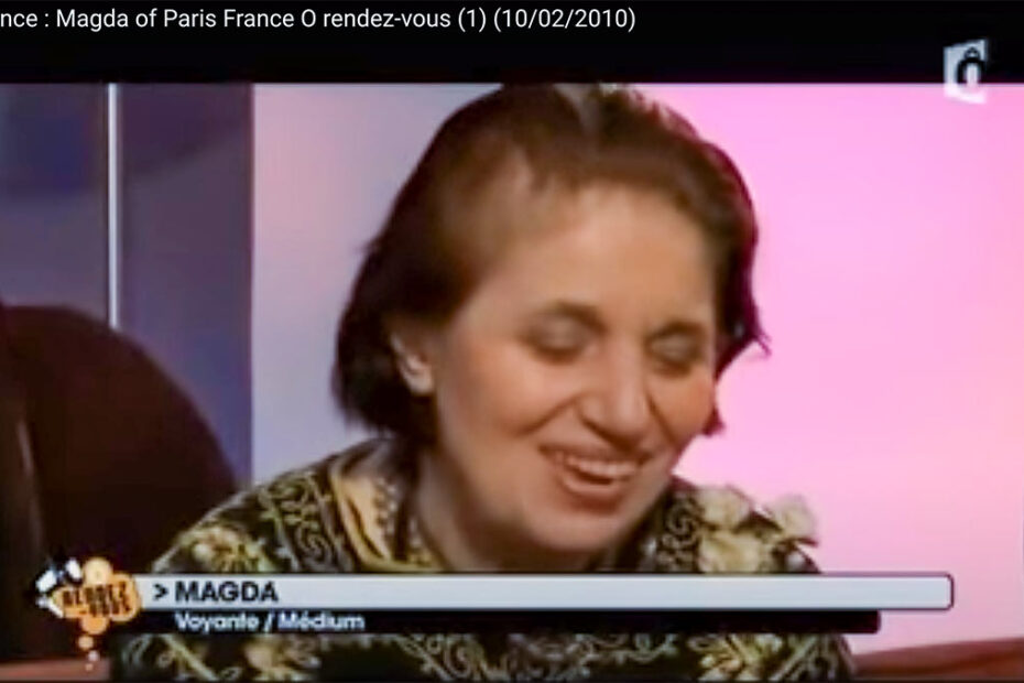 Voyance en direct Tv émission Rendez vous sur la chaine TV France Ô du 10 février 2010. Magda Cornière donne une voyance avec lecture du Marc de café